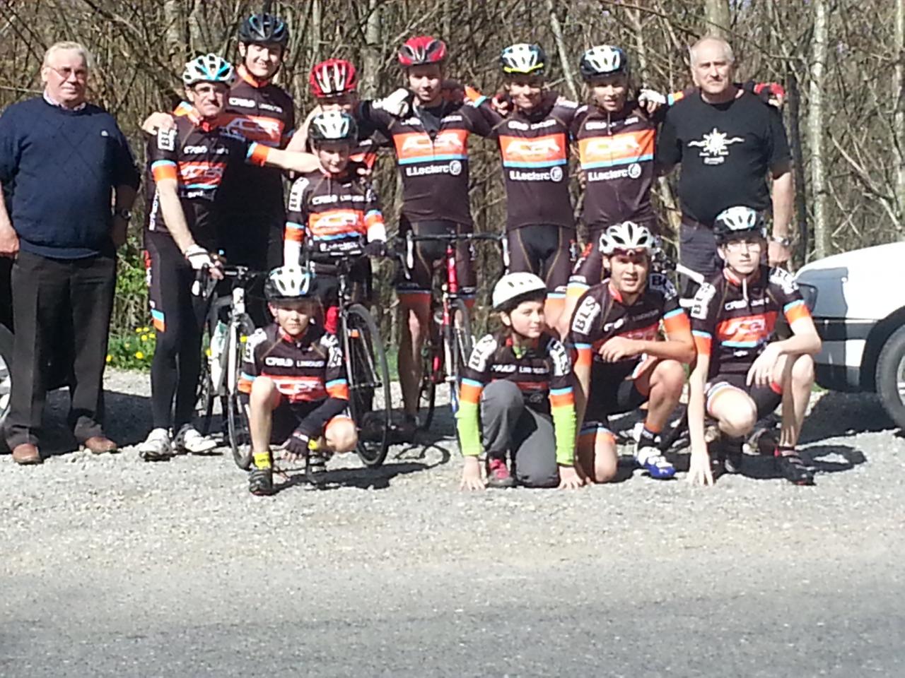 Ecole de cyclisme et l'encadrement
