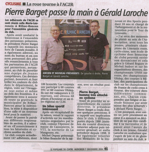 Article ag 2016 du mardi 7 decembre